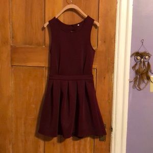 Maroon Dress
